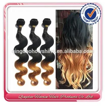 hot sale fashion omber body wave braiding hair