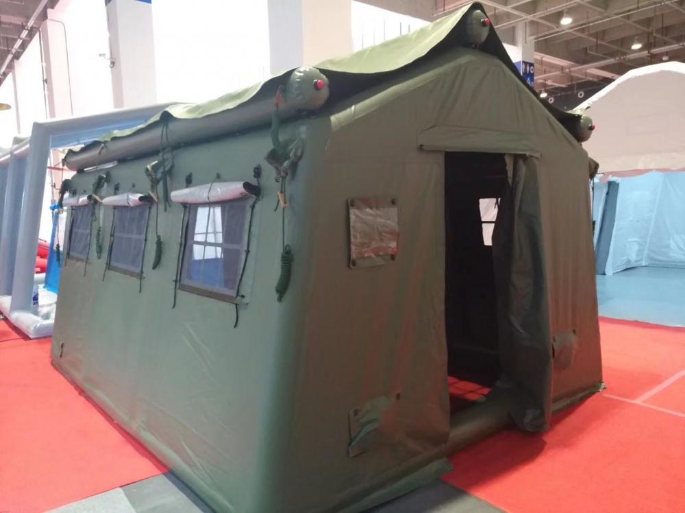 Green PVC Inflatable outdoor Tents