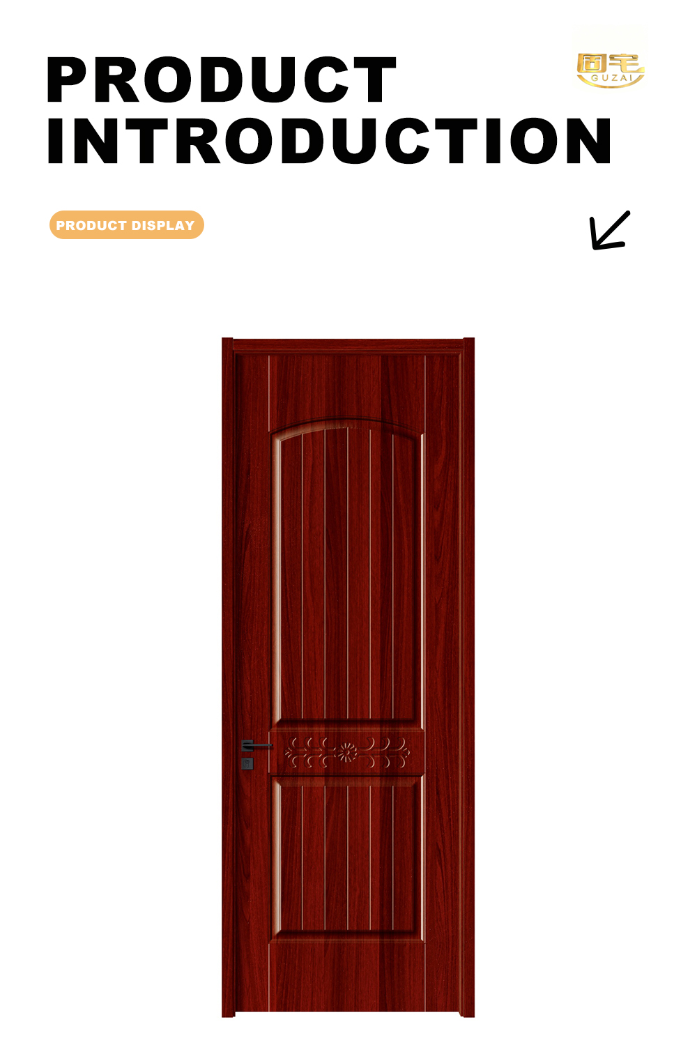 TC8023 Red Splice Timber Door X