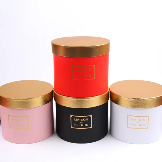 Custom Round Boxes Luxury Package
