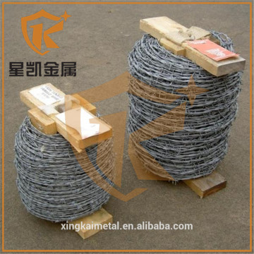 Galvanized Steel Coiled Barbed Wire hot dipped galvanized barbed wire