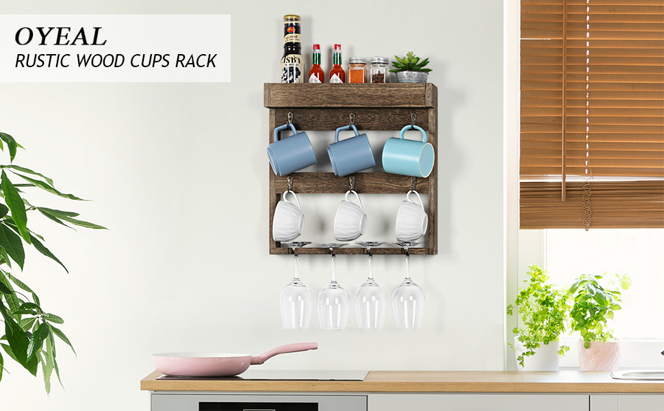 Rustic Style Storage Rack