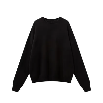 Autumn and winter retro high street knitted sweater