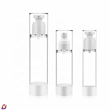 Transparante luchtloze serumpompflessen van hoge kwaliteit - 10 ml tot 150 ml