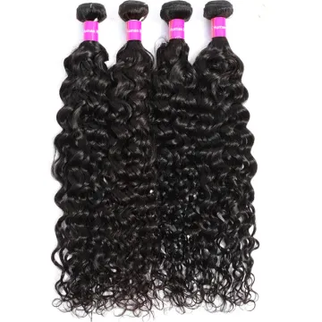 wholesale beauty forever grey blue brazilian wig human red processed vendors indian water wave hair bundles