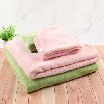 Custom size color quality for hair towel turban