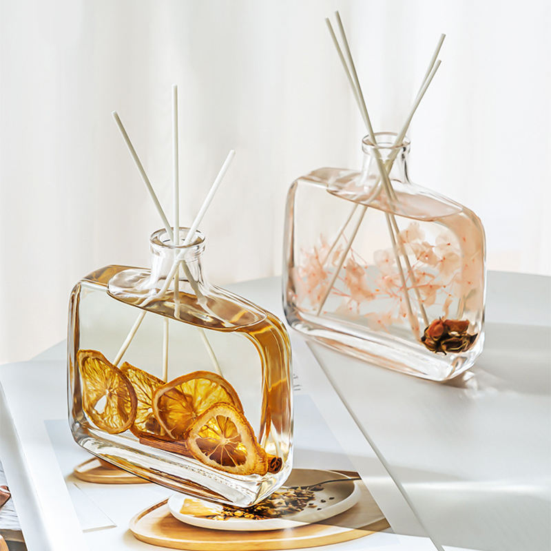 Flat Empty Room Reed Diffuser Glass Bottle