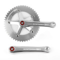 จักรยานแครนค์เซ็ตสปีดเดียว Crankset Crank Crank 165 มม.