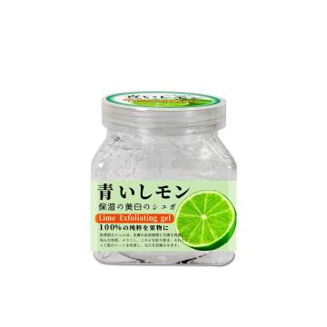 Lime Exfoliating Gel - Deep Cleansing Blackhead Remover & Whitening Facial Scrub