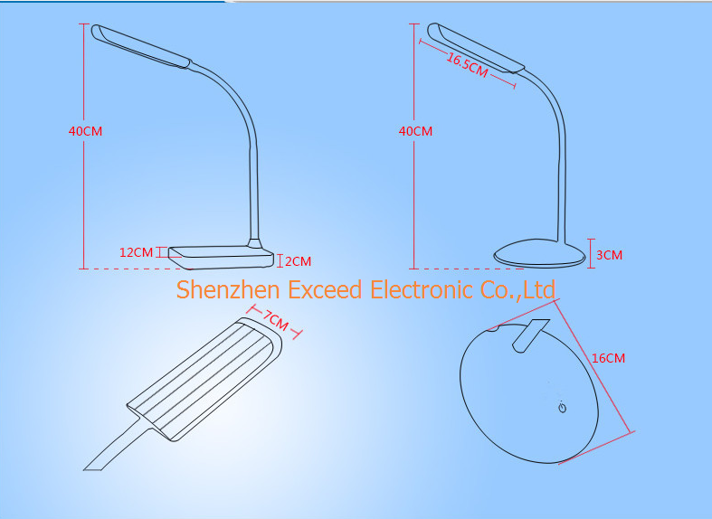 USB LED Table Lamp Office Lighting