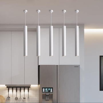 Cylindrical Simple Scandinavian Restaurant Pendant Lamp