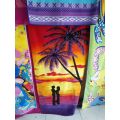 Serviette de plage personnalisée avec sublimation