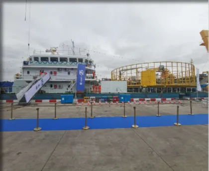 FUYONG6 Barge Replacement Hull Plate