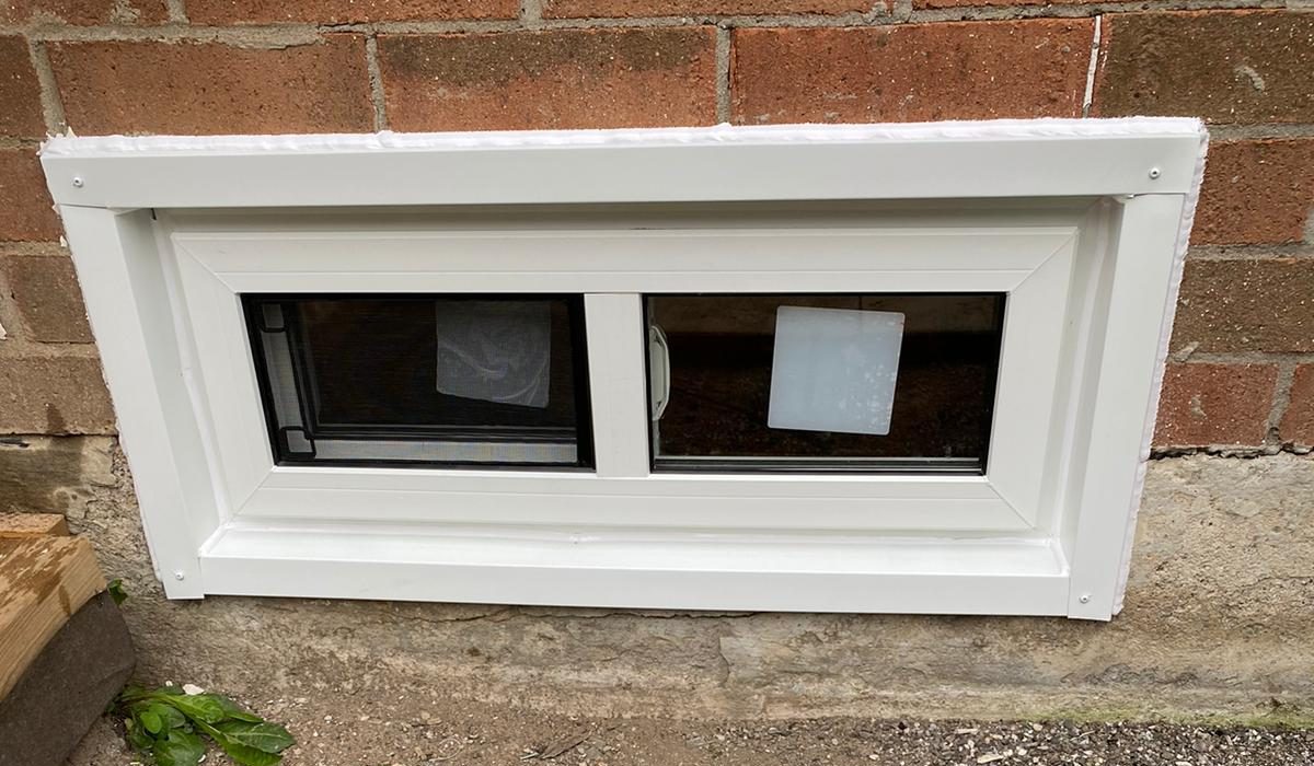 Basement window