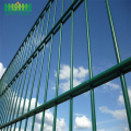 pvc coated welded double wire fence