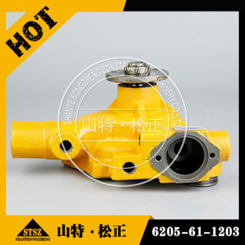 Water pump component 6261-61-1101 loader WA500-6