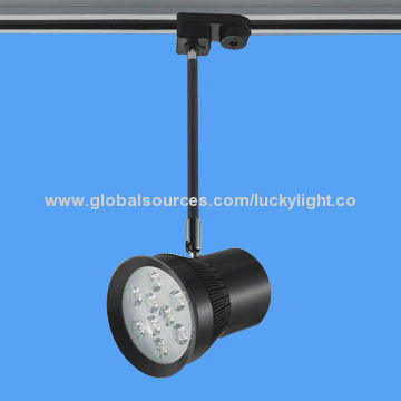 25W LED Track Lighting, Cree LED Light Source with 50/60Hz Frequency