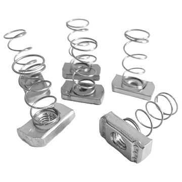 Customizable Electrical Accessories with Long Service Life - Smooth Channel C Section Steel Spring Nut