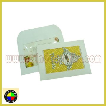 custom window paper envelope