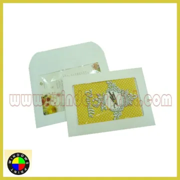 custom window paper envelope