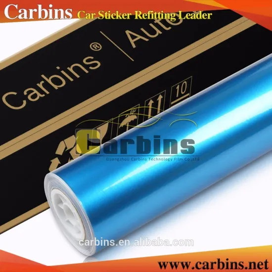 Metallic Pearl light blue car wrap vinyl film