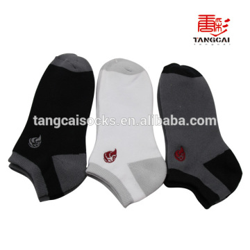 SPS-31 Dark Color Style Custom Terry Ankle Sport Men Socks
