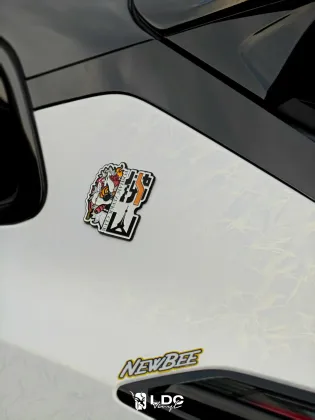 Matte Icelandic Aurora Crystal Painting Vinyl Wrap