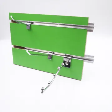 Aluminum Slatwall Inserts for MDF Display Boards