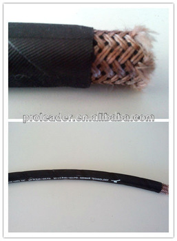 2014 Smooth textile braided synthetic air rubber hose