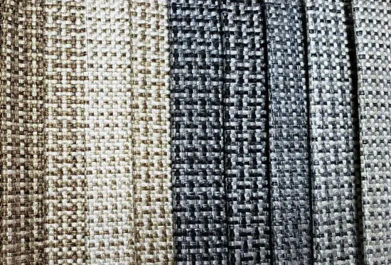 Polyester Linen Like for Sofa Fabric Upholstery Furniture