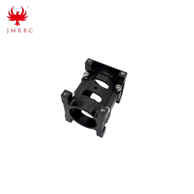 Aluminum Alloy Clamp for Carbon Fiber Pipe 25mm CNC Integral Pipe Clamp Holder Pipes Mounting Clamps for Drone Arm Clamp