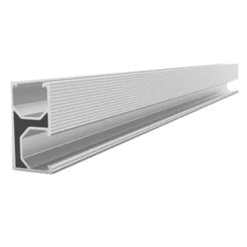 High-Quality Custom Anodized Aluminum Rails for Solar Panel Mounting
