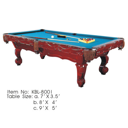 billiard table