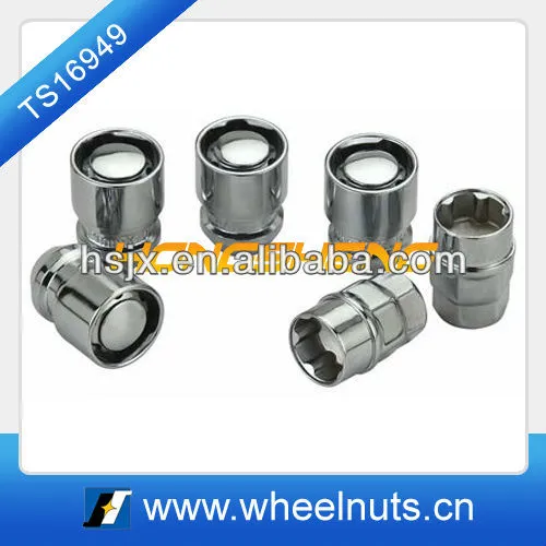 cone seat locking lug nut/ wheel locks