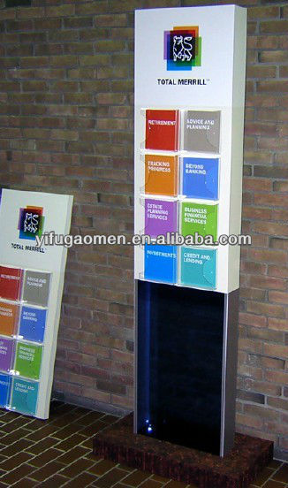 sign information display stand
