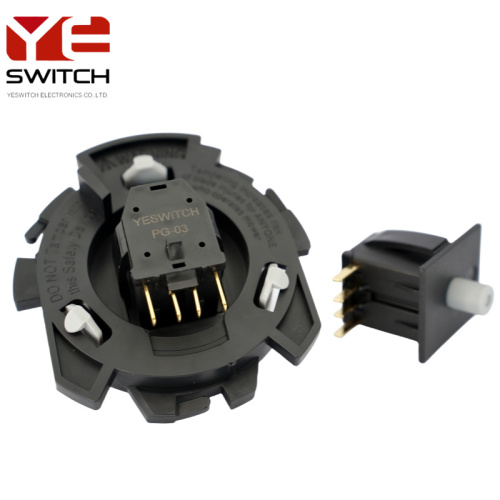 YesWitch PG-03 Trwałe przyciski maszyny ogrodowe przełączające przyciski