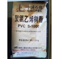 Método de etileno Resina de PVC S1000 Sinopec Material virgen