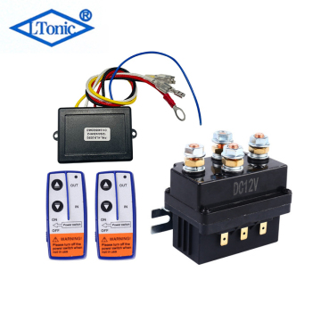 500A 12V Kits remotos de retransmisión de 24V para ATV/UTV - Relé 4450 con control remoto