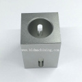 Machined Aluminum Parts with Clear Anodized Finish