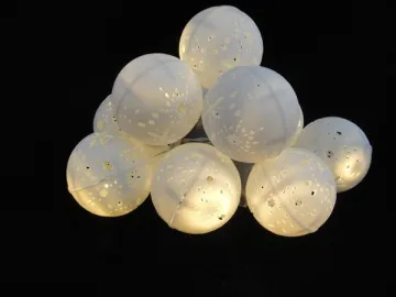 2016 hot sale New Plastic ball--shape 10leds christmas wedding party string light home light