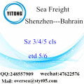 ميناء شنتشن توحيد LCL إلى البحرين