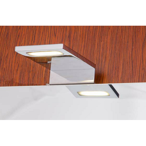 Luz de espelho de LED liso plano de anumínio