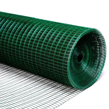 Factory Price High Quality Green PVC Coated Welded Wire Mesh 1/2 inch x 1/2 inch