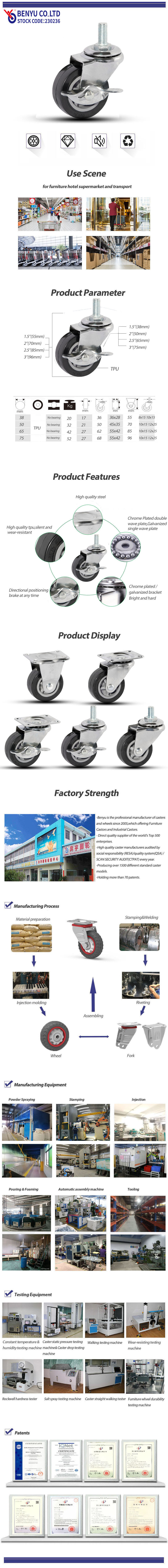 Swivel Caster with Brake