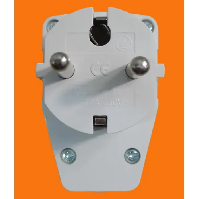 Steker Schuko yang Dapat Dipasang Kembali dengan Sakelar