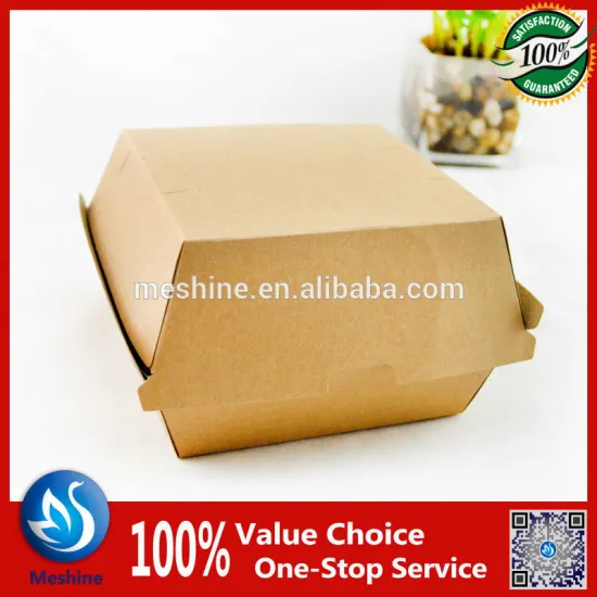 Fried food box/ burger box/ hamburger packaging box/KFC box