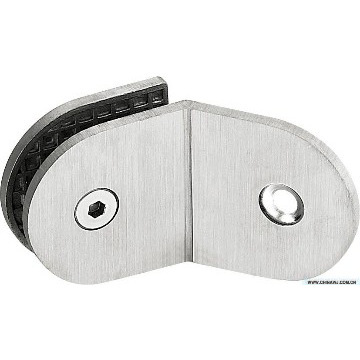 chrome coated brass shower hinge