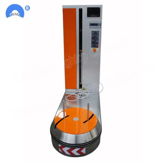 Hot selling new design automatic luggage wrapping machine airport