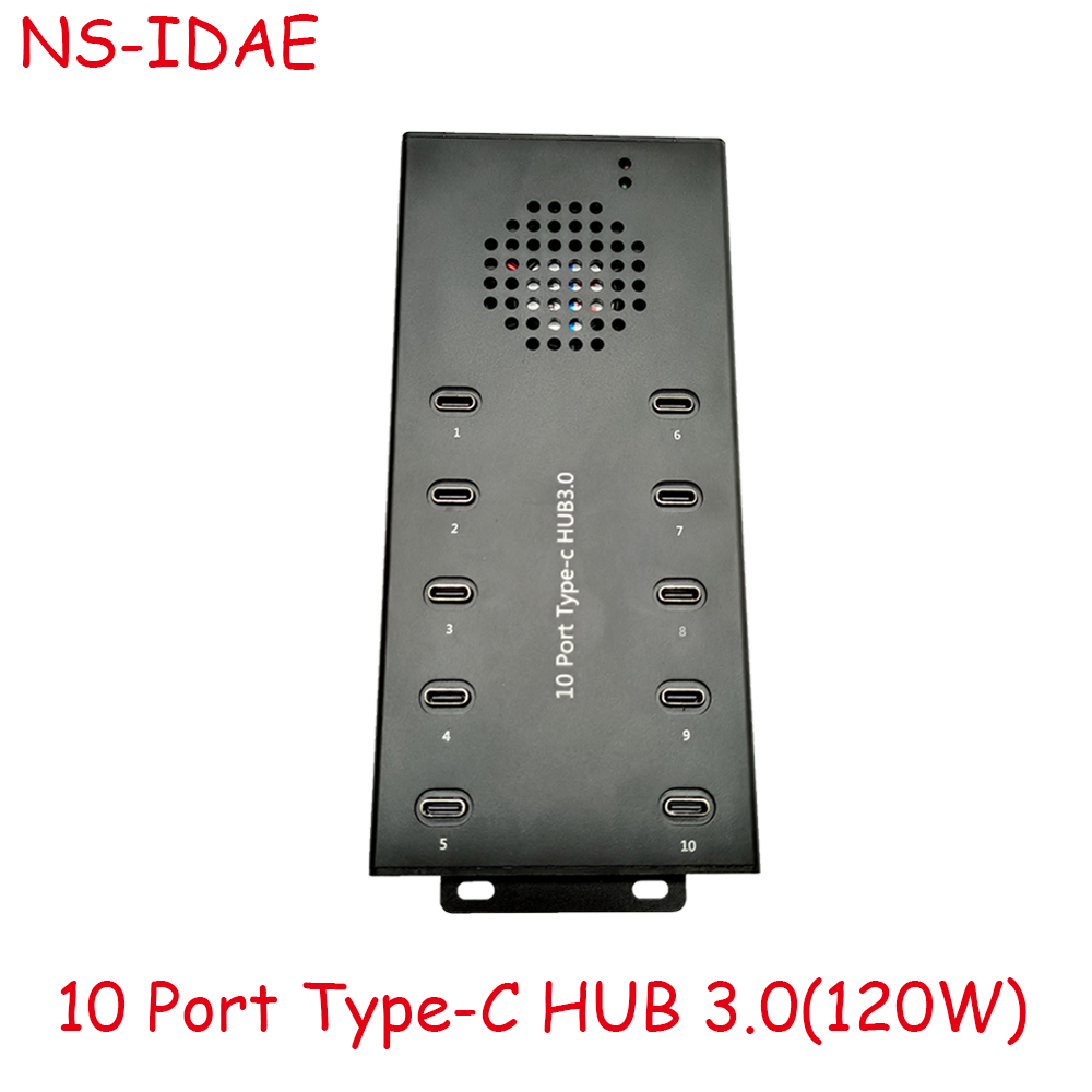 Industrial -grade 10 Port USB 3.0 Hub