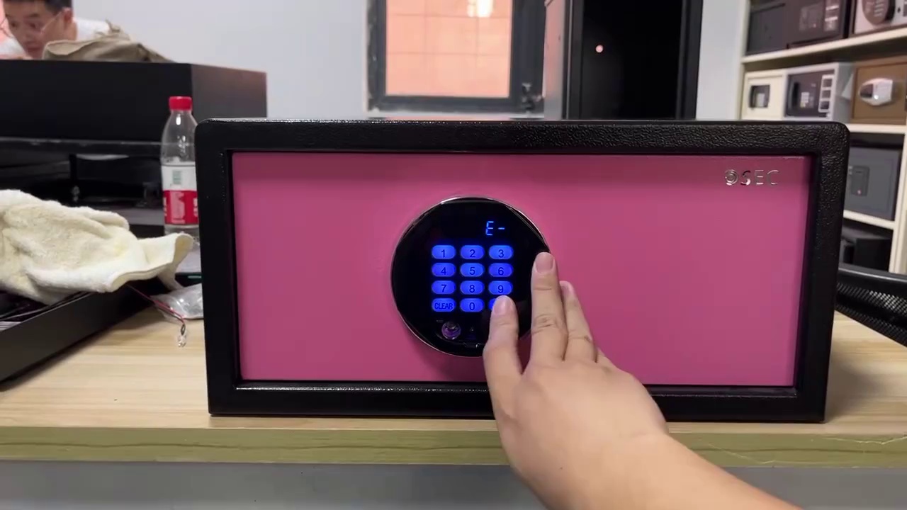 Portable Safe Box for Hotel Guest Rooms